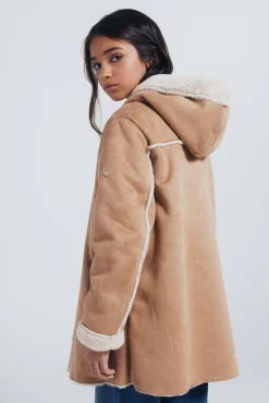 Chaqueta paño cruzada niña