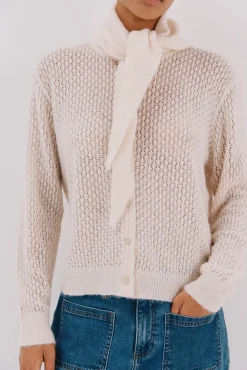 Chaqueta pañuelo punto