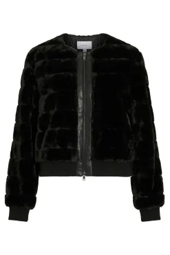 Chaqueta pelo sintético