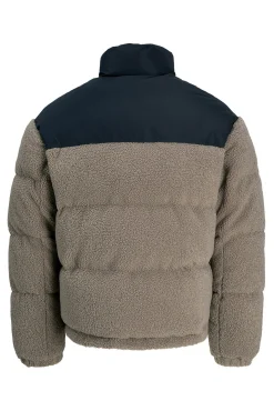 Chaqueta puffer teddy