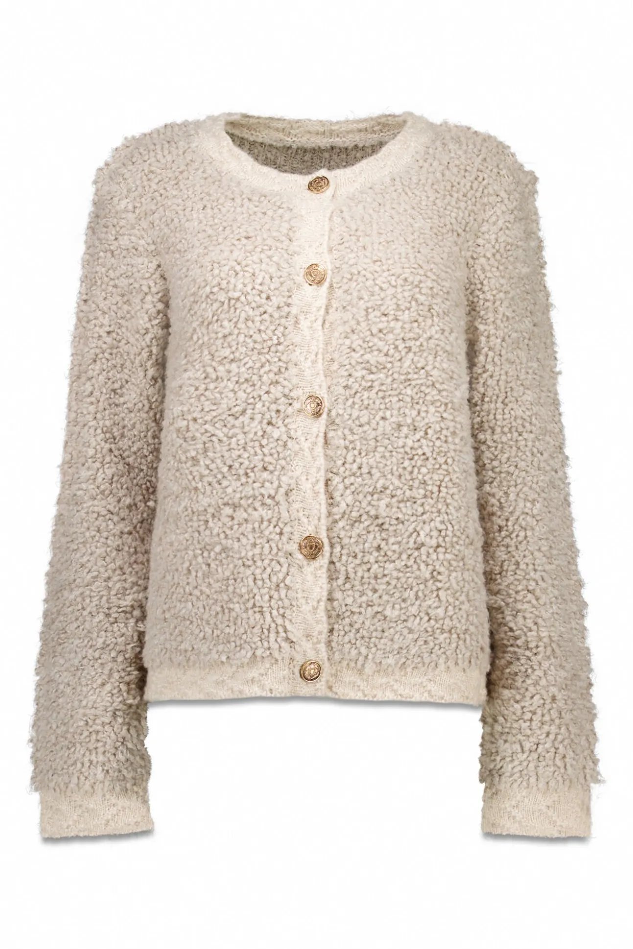 Chaqueta punto bouclé