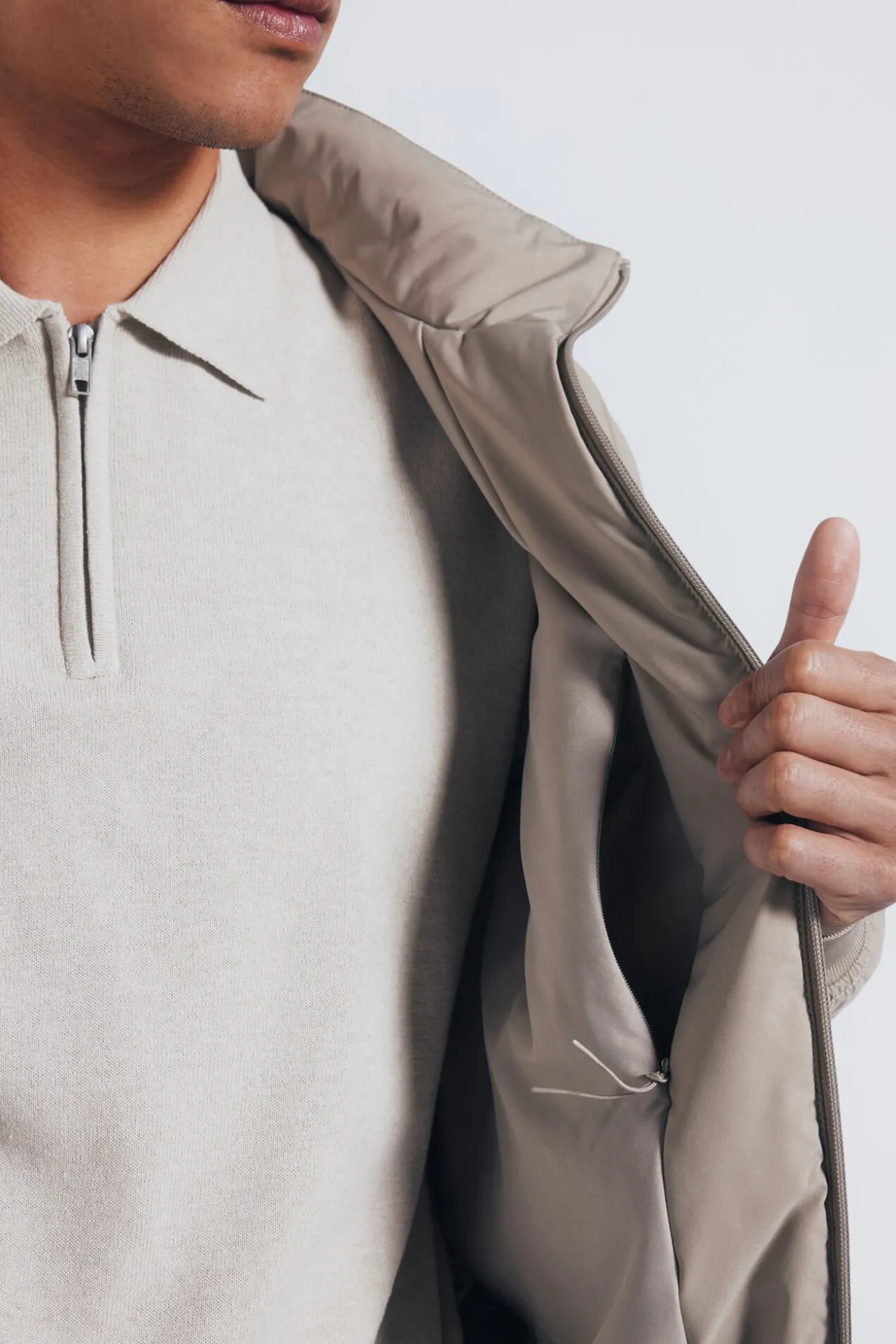 Chaqueta técnica acolchada