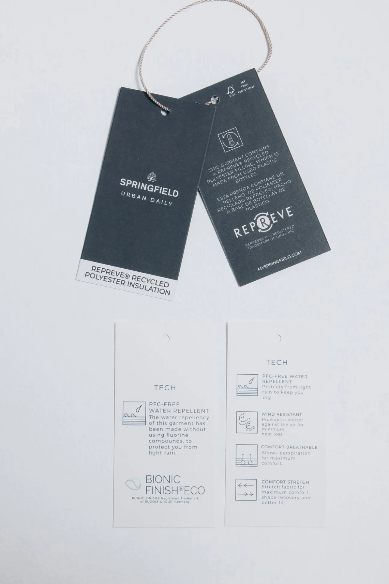 Chaqueta técnica acolchada