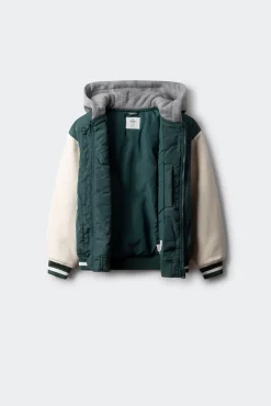 Chaqueta varsity beisbolera niño