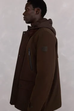 Chaqueta vistas cremallera repelente al agua