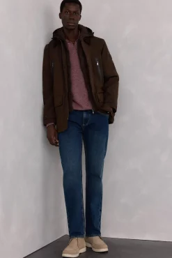 Chaqueta vistas cremallera repelente al agua