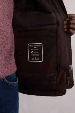 Chaqueta vistas cremallera repelente al agua