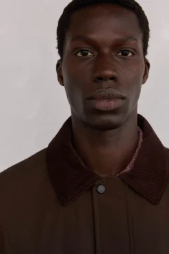 Chaqueta vistas cremallera repelente al agua