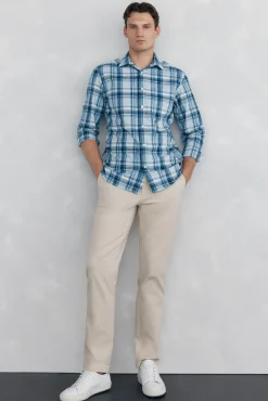 Chino textura regular fit