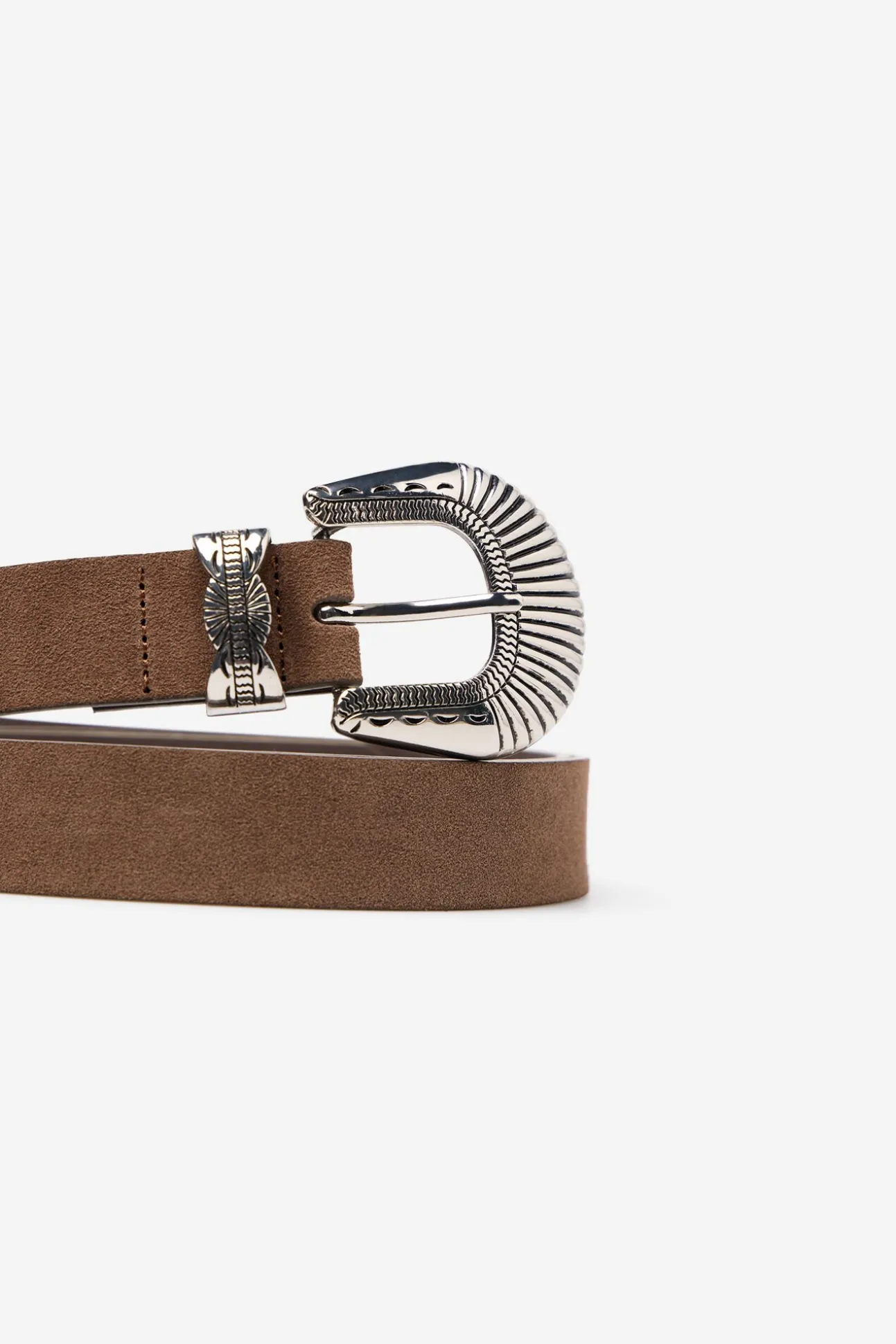 Cinturón cowboy topo