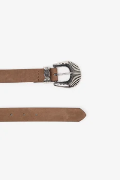 Cinturón cowboy topo