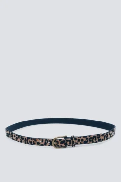 Cinturón estampado animal