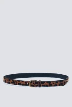 Cinturón estampado animal