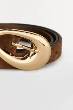 Cinturón hebilla ovalada