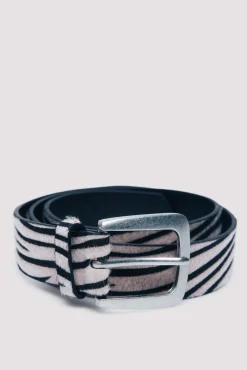 Cinturón mediano cebra