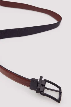 Cinturón tejanero reversible