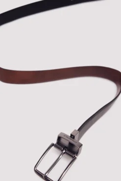 Cinturón tejanero reversible