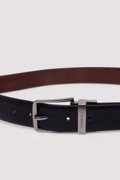 Cinturón tejanero reversible