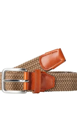 Cinturón trenzado elástico