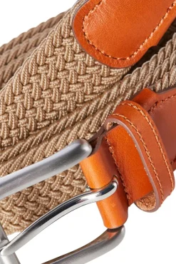 Cinturón trenzado elástico