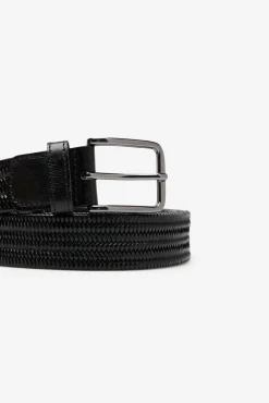 Cinturón trenzado elástico