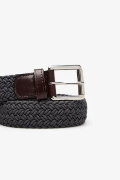 Cinturón trenzado elástico