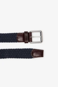 Cinturón trenzado elástico