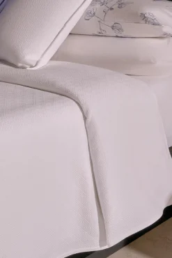 Colcha Dorian blanco 150 -160 cm