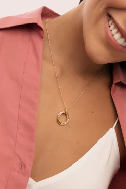 Collar Oria Colors Baño Oro