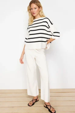 Conjunto básico punto con rayas