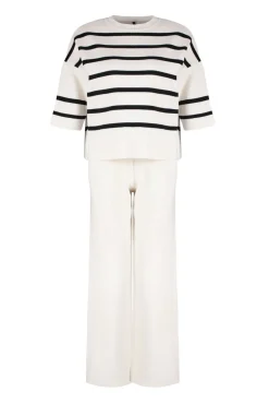 Conjunto básico punto con rayas