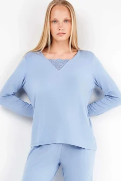 Conjunto pijama monocolor