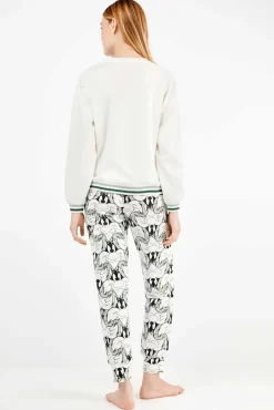 Conjunto pijama Sylvester en punto interlock