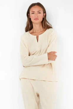 Conjunto pijama tejido polar elástico