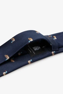 Corbata seda natural