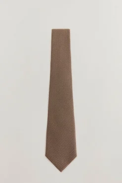 Corbata seda natural