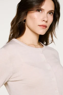 Cárdigan 100% lana merino.