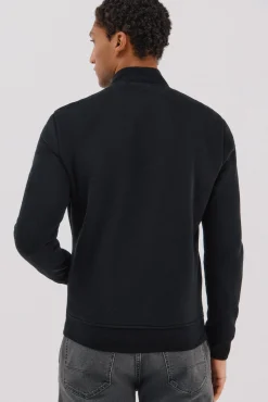 Cárdigan bomber tejido combinado