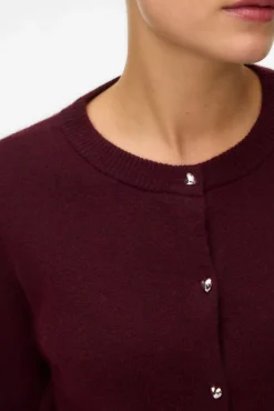 Cárdigan botones corazón