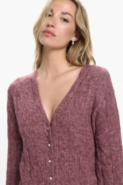 Cárdigan botones perla