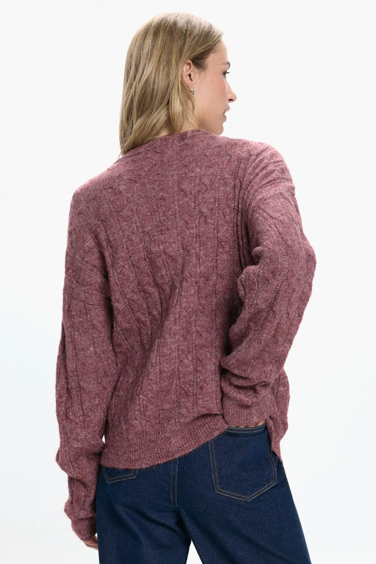 Cárdigan botones perla