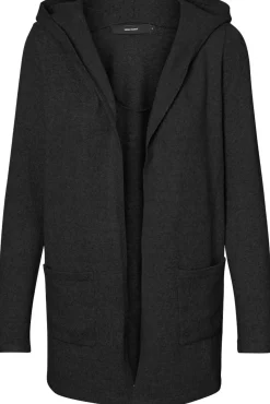 Cárdigan con capucha talla grande