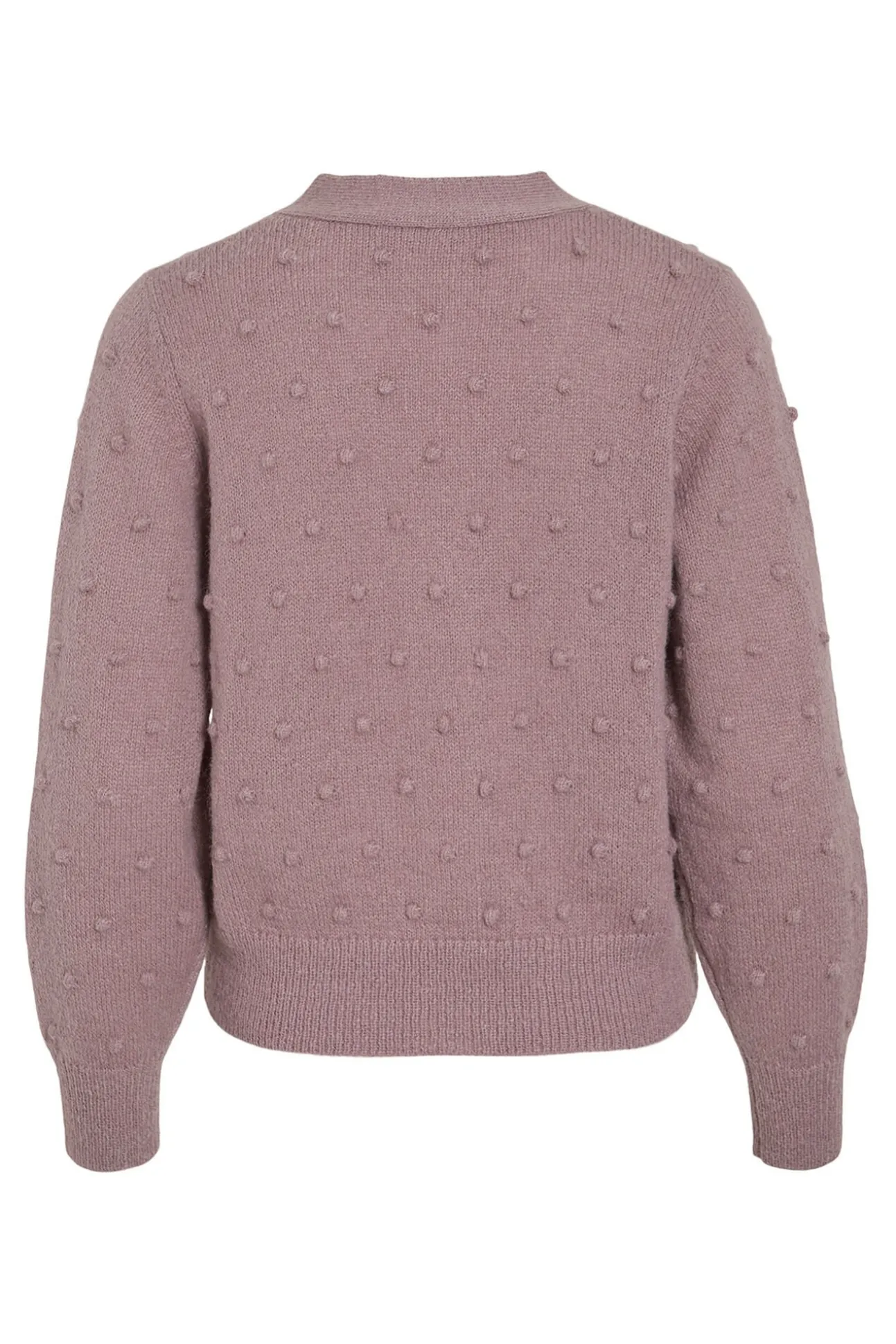 Cárdigan con perlas de punto