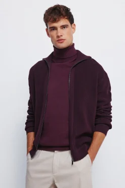 Cárdigan cremallera