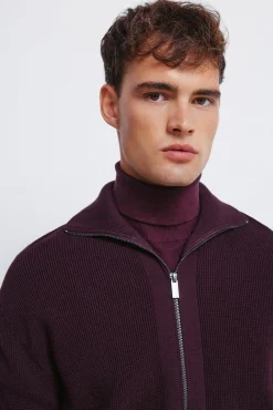 Cárdigan cremallera