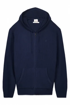 Cárdigan cremallera y capucha