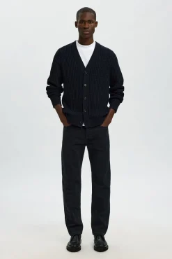 Cárdigan cuello en pico 100% algodón orgánico