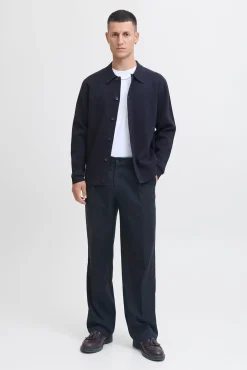 Cárdigan cuello polo