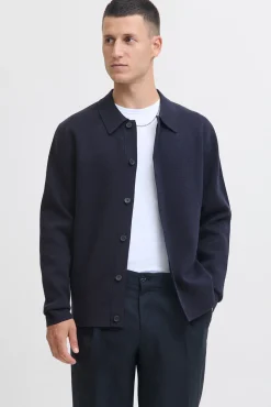 Cárdigan cuello polo