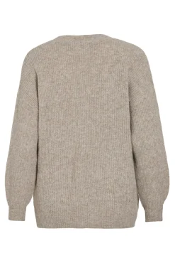 Cárdigan de punto canalé